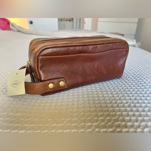 FOSSIL - Miles Single Handle Shave Bag NEW!